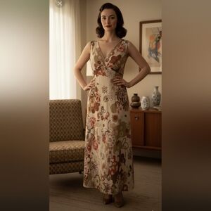 Vintage Gerard Darel Silk Dress Size 46EU